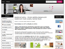 Tablet Screenshot of centralstyle.cz